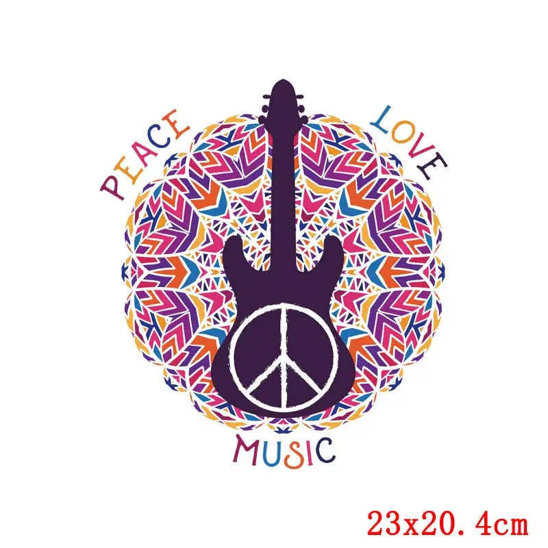Pulaqi наклейки с надписью Love Peace термоклейкие виниловые термонаклейки для глажки