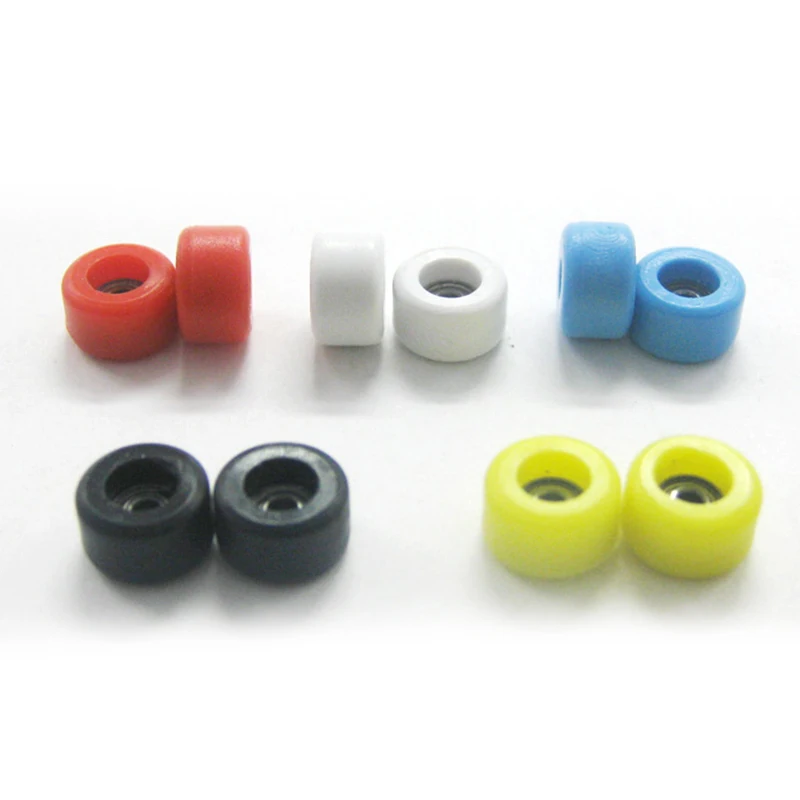 

New Urethane CNC Bearing Wheel For Wooden Fingerboard High Quality Wheels Arrivals Professional PU+Metal 4Pcs/Set