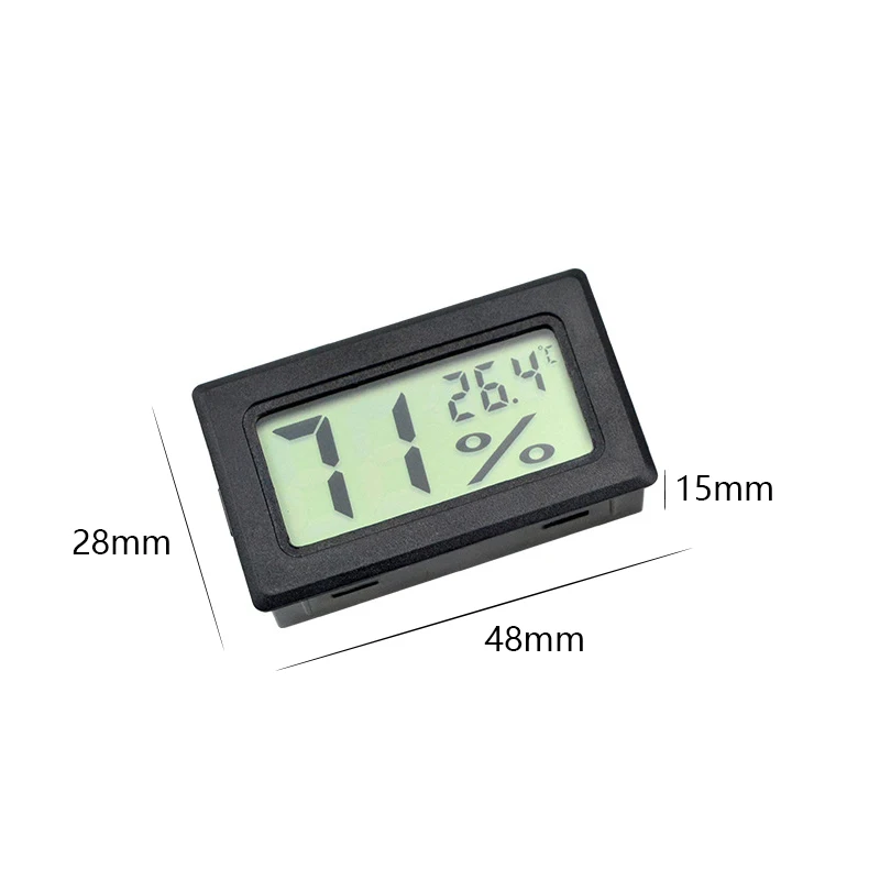 

Digital Thermometer Hygrometer Household Electronic Indoor Temperature Detection Instrumentation Portable Household Products