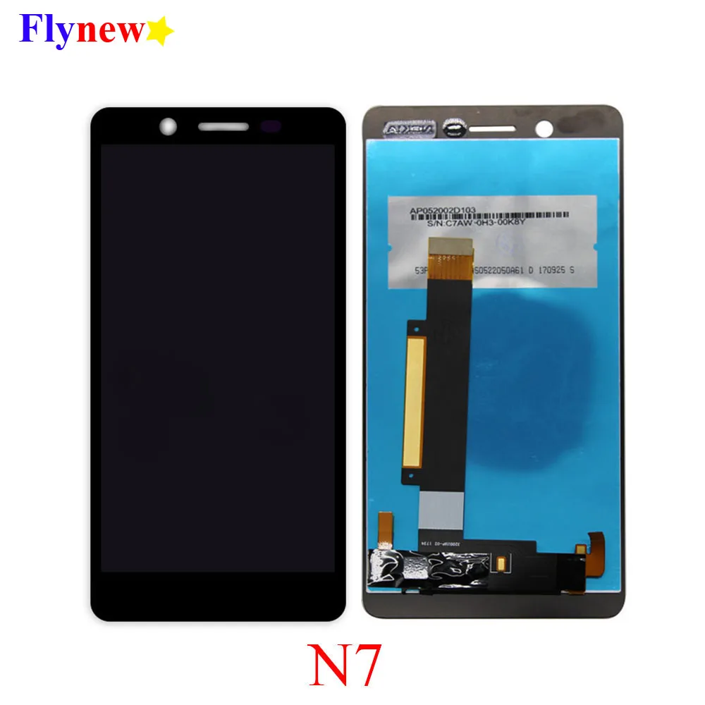 Экран без битых пикселей для Nokia 7 IPS ЖК дисплей N7 панель с сенсорным экраном