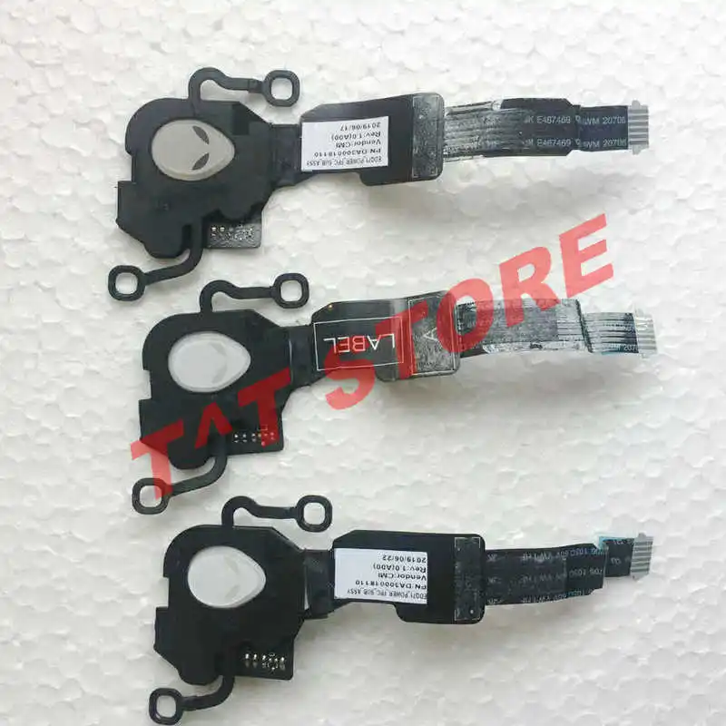 original for DELL Alienware M17 R2 power botton board flex cable EDQ71 test good free shipping | Компьютеры и офис