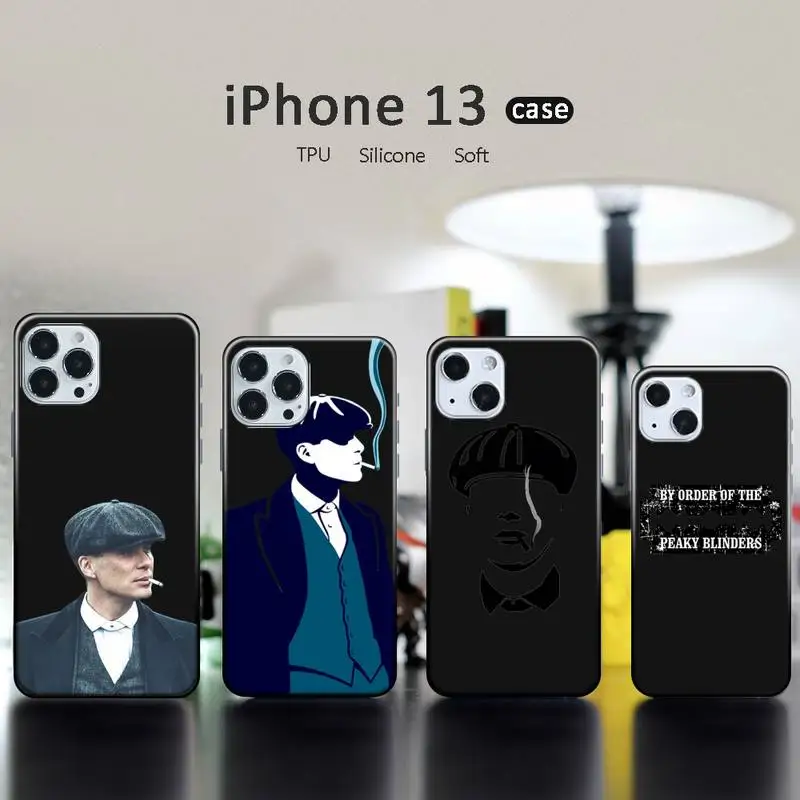 

Peaky Blinders Thomas Phone Case for iPhone 13 12 11 mini pro XS MAX XR 8 7 6 6S Plus X 5S SE 2020