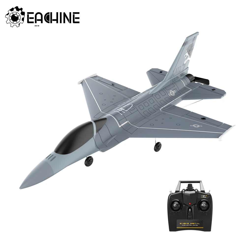 

Eachine Mini F16 Falcon RC Airplane 365mm Wingspan EPP 2.4G 6-Axis One Key Return Aerobatic Fixed-wing Trainer RTF for Beginners