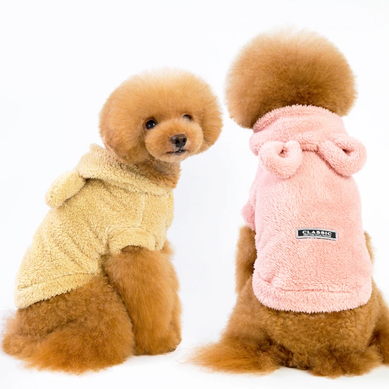 Warm Cat Clothes Winter Pet Puppy Kitten Coat Jacket For Dogs Cats Chihuahua Yorkshire Clothing Costume S-2XL