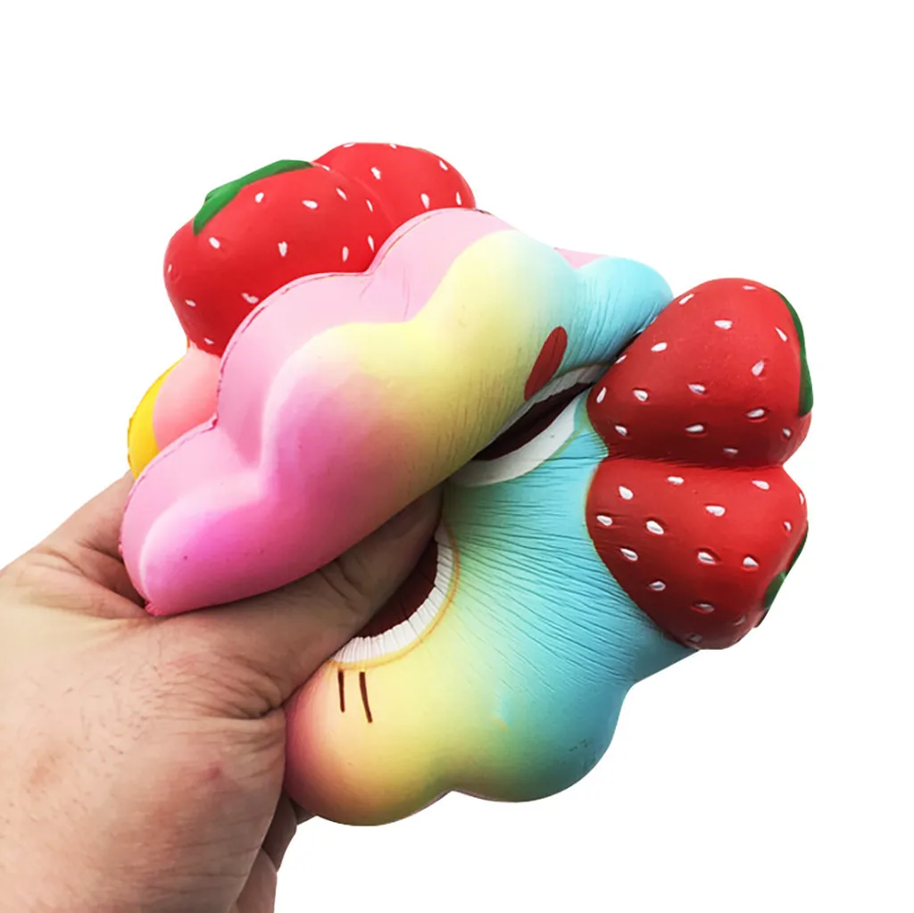 Мягкая медленно поднимающаяся игрушка панда лицо хлеб упругая Малыш Забавный