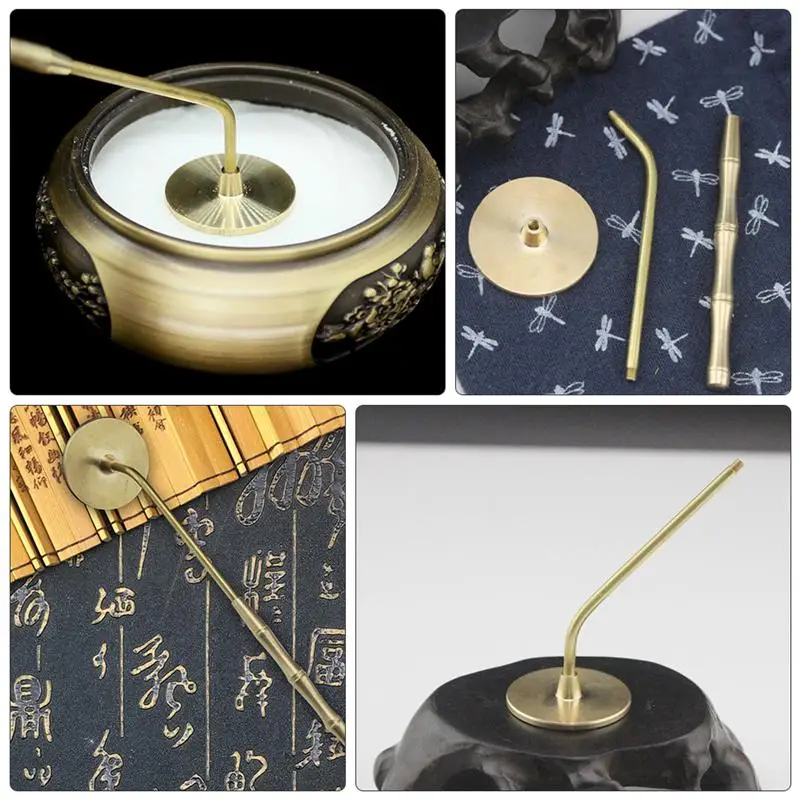 

Long Handle Incense Ash Press Incense Seal Tools Powder Incense Supplies Incense Ceremony Tea Ceremony Supplies Accessories
