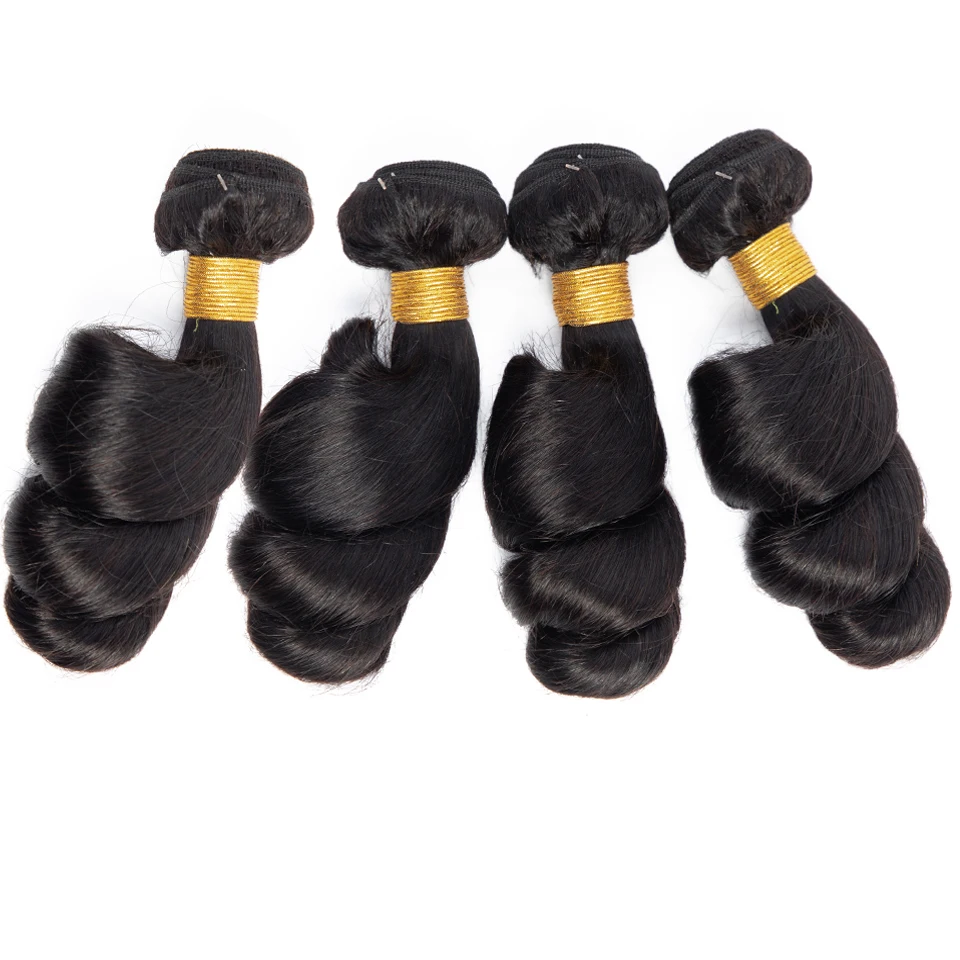 Перуанские бразильские волосы Lanqi плетеные пучки свободные волнистые сделка