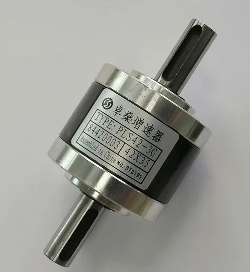 

Double planetary shaft Speed-up double shaft planet gearbox ratio 1:38 1:45 1:641:811:104 PLS42 is also used as speed reducer
