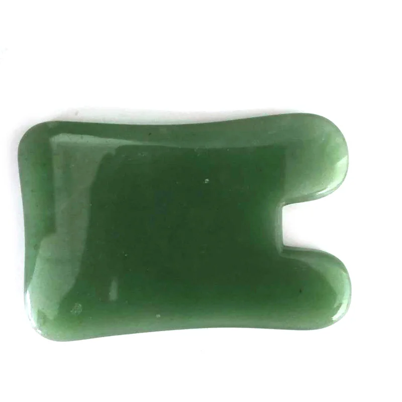 

Массажер для лица Gua Sha, массажная доска из 100% натурального нефрита, Инструмент Для Массажа Гуаша, Прямая поставка