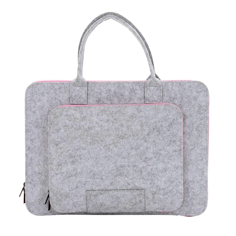 

14-Inch Felt Laptop Bag, Now a Portable Tablet Protection Bag, Suitable for Ultrabook Laptops Under 13 Inches