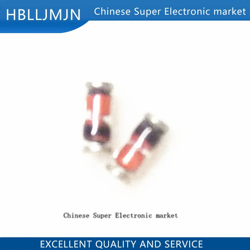500 шт. 1N4148 LL4148 SMD SMT диодный коммутационный сигнал | Электронные компоненты и