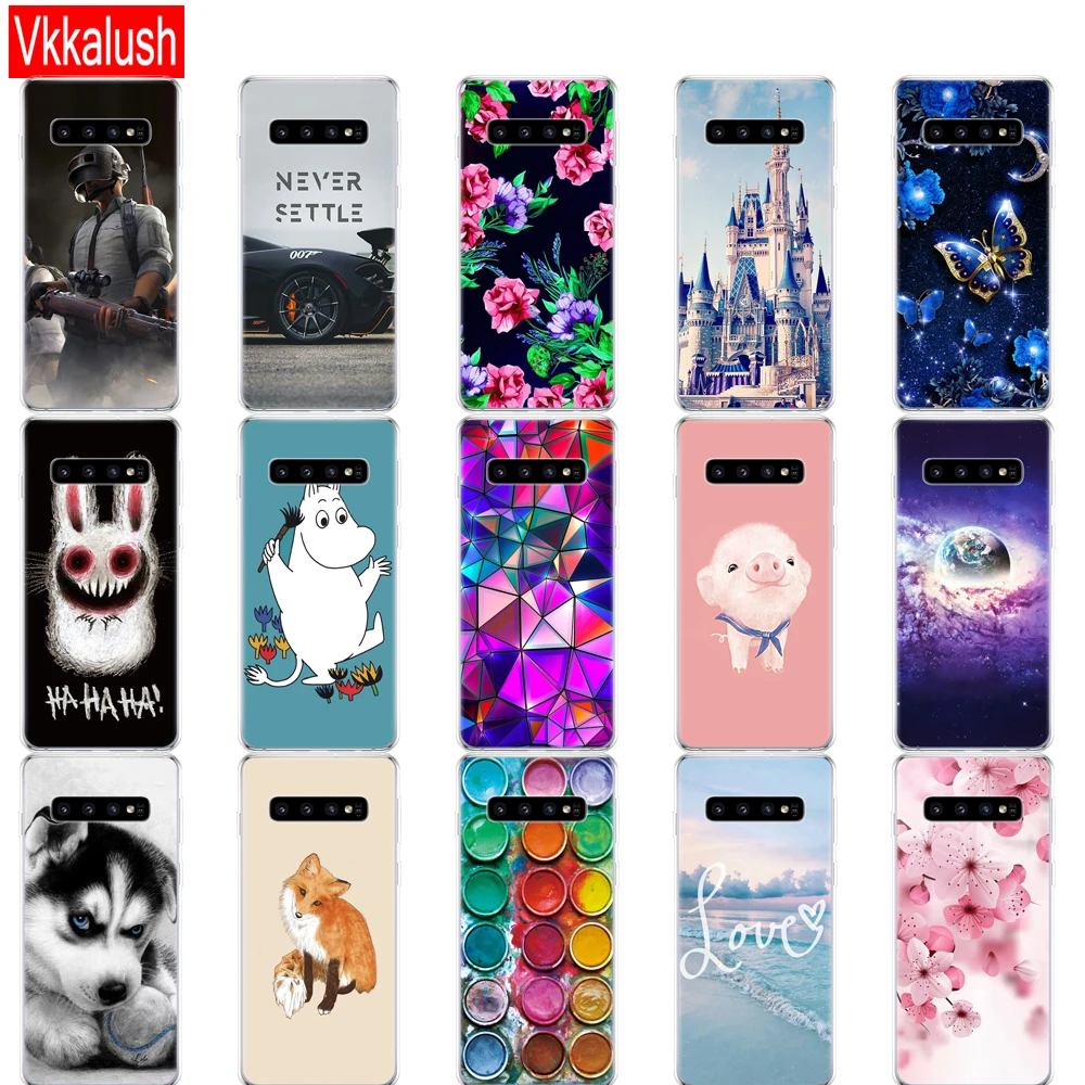 Чехол для Samsung Galaxy S10 S10Plus силиконовый чехол из ТПУ телефона E Plus G975F S 10 SM-G973F |
