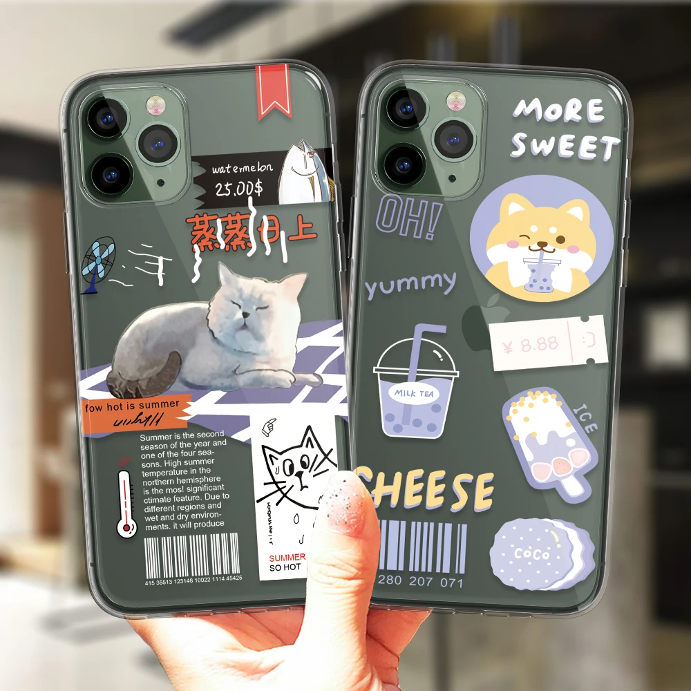 Мягкий силиконовый чехол для iPhone 11 12 13 Pro XS Max XR X 6 6S 7 8 Plus SE 2020