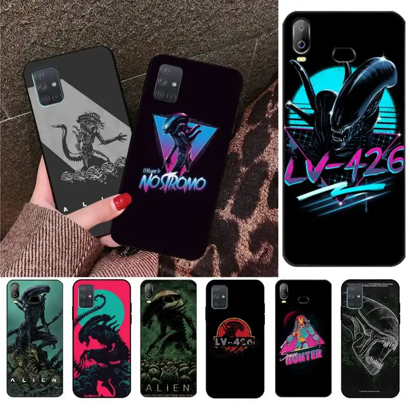 CUTEWANAN чужой Xenomorph насекомых чехол для телефона Samsung A10 A20 A30 A40 A50 A70 A80 A71 A91 A51 A6 A8 2018 |
