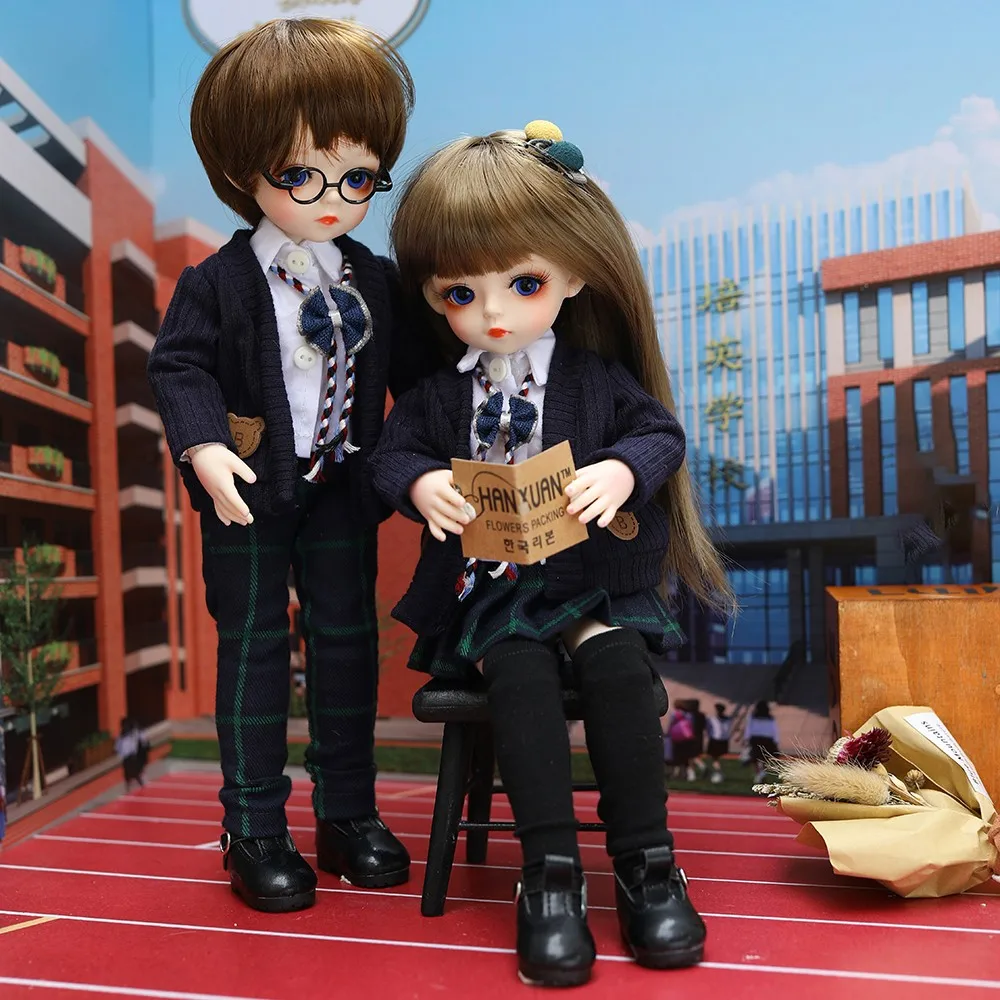 BJD кукла 25 шарнирная 3D глаза Bjd пластиковая 30 см куклы для девочек игрушки длинный