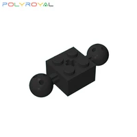 building blocks technicalal parts 2x2 with ball joint bricks on both sides moc compatible with brands toys for children 17114