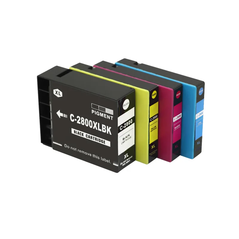 Для PGI 2800 совместимый чернильный картридж для Canon MAXIFY IB4040 MB5040 MB5340 MG5420 MB5360 MG5720 2400 2500