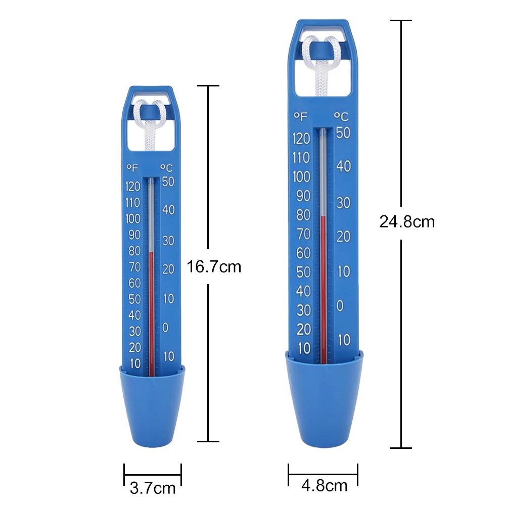 

Portable ABS Swimming Pool Floating Thermometer Practical Multi-functional Durable Hot Tub Water Temperature Meter
