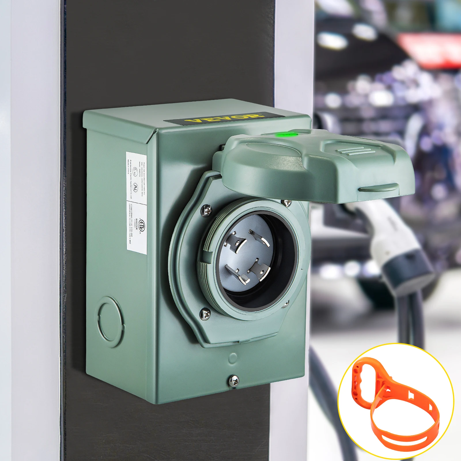 

Внешний электрический генератор VEVOR ETL, спиральный и блокирующий входной ящик, 30 А, технические характеристики, 3/4 зубцов для экстренного отк...