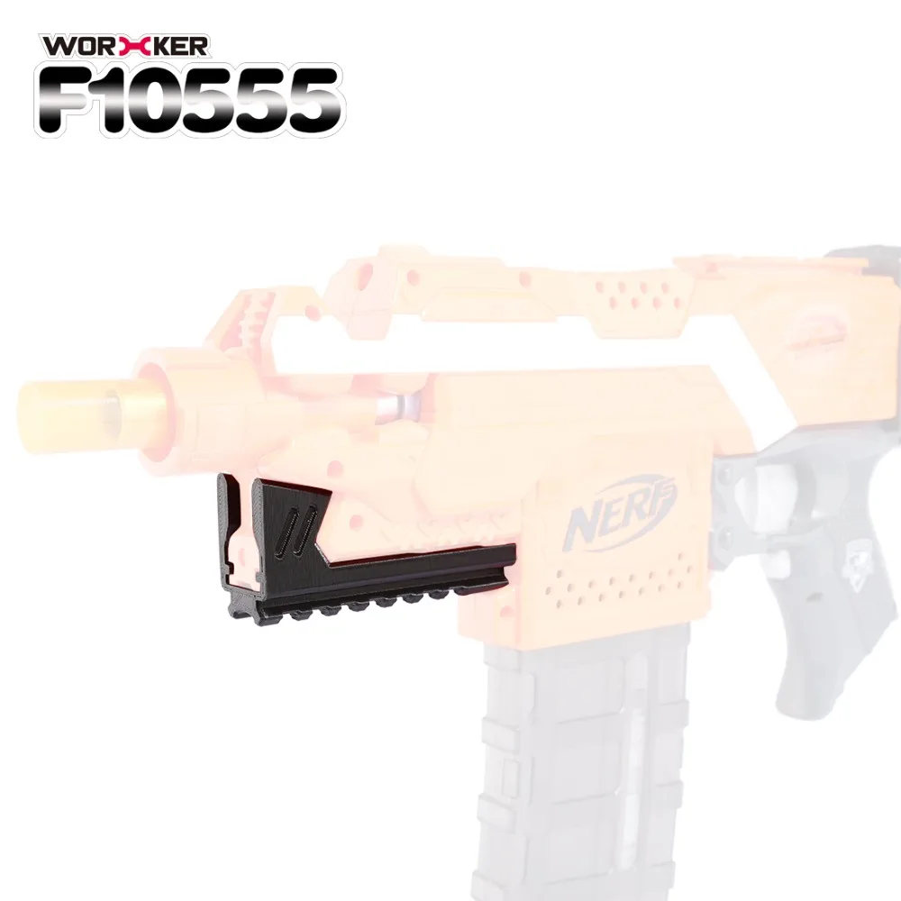 Работник F10555 3D печать закрытые Тип Нижняя обвязка для Nerf Stryfe черный украшения