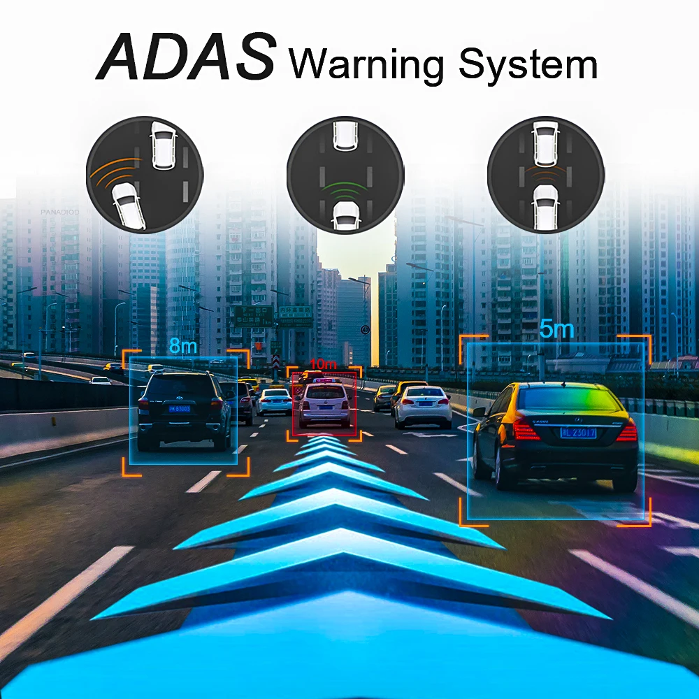 Новейший автомобильный видеорегистратор Android зеркальный Автомобильный