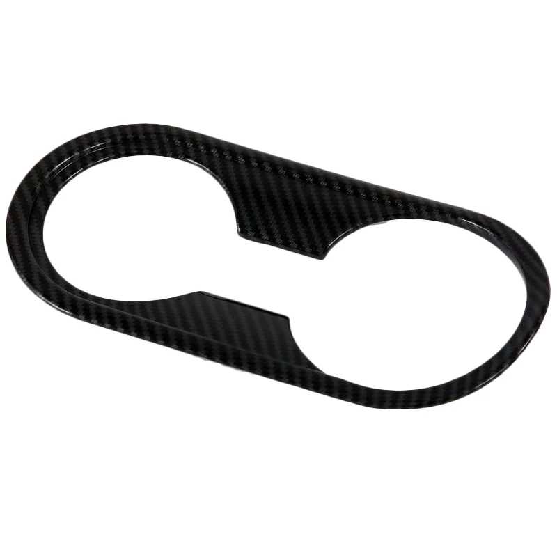 Стильная передняя центральная консоль из углеродного волокна подстаканник для