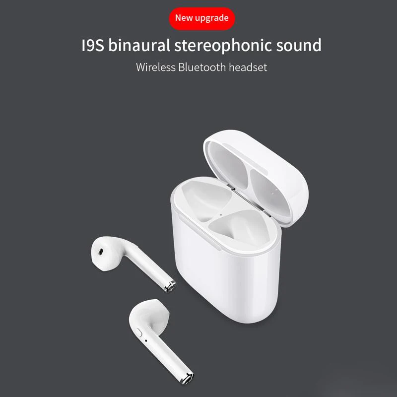 Лучшие продажи I9S TWS беспроводные BT 5 0 наушники в ухо Мини Спортивные Bluetooth с