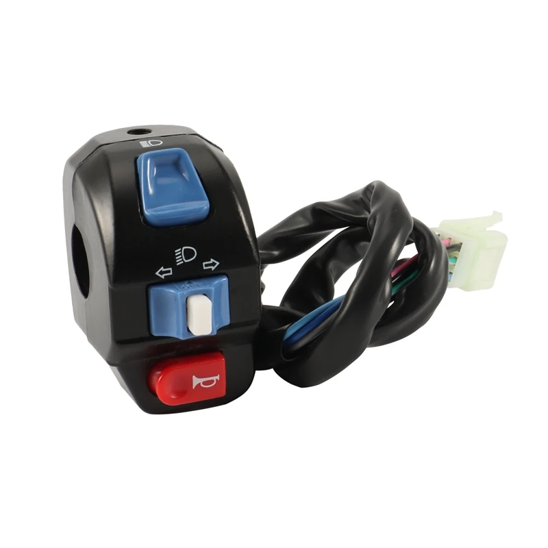 

7/8inch Motorcycle Handle Bar Left Right Horn Turn Signal Electric Start Handlebar Controller Switch Universal
