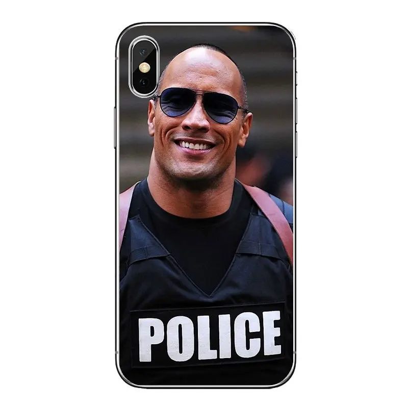Прозрачные мягкие чехлы Dwayne Johnson The Rock USA Star для Samsung Galaxy A5 A6 A7 A8 A9 J4 J5 J7 J8 2017 2018 Plus Prime |