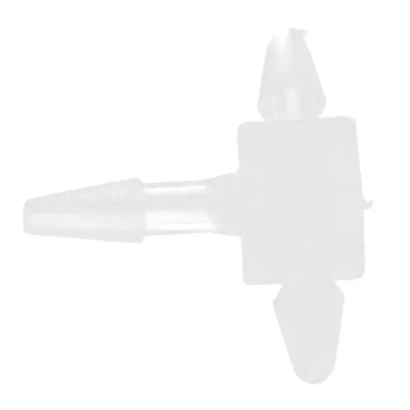 Штуцер для шланга 3-сторонний пластиковый штуцер Т-образной формы 1/2 химической