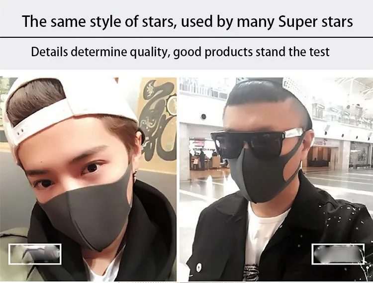 1 шт. Пылезащитная маска на рот для лица с рисунком аниме Kpop Lucky Bear для женщин и мужчин муфельные маски со ртом для лица маски