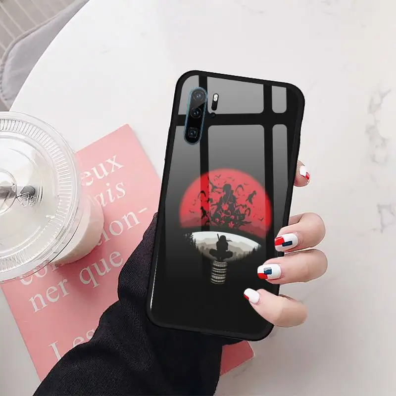 

Anime Sasuke Naruto Phone Case Tempered glass for Huawei Honor 7A 8X 9 10 V10 Mate 10 20 pro lite
