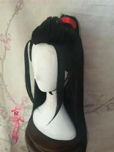 wuxian Machine Гроссмейстер демонического культивирования Untamed Wuxian Wangji косплей волос парик Чэнь qinglin - Цвет: wuxian Machine