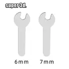 Гаечный ключ, Регулируемый мини-ключ для MK7mk8 V6v5, 1 шт., запасные части для 3D-принтера, 6 мм7810 мм