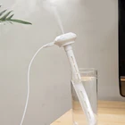 2 шт. USB увлажнитель воздуха в бутылке тумана, светодиодный светильник для дома и офиса