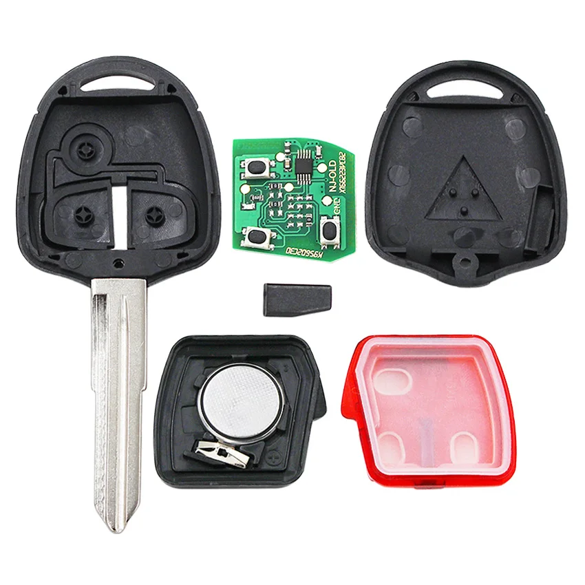 Умный пульт дистанционного управления с 3 кнопками брелок 433 МГц чипом ID46 для