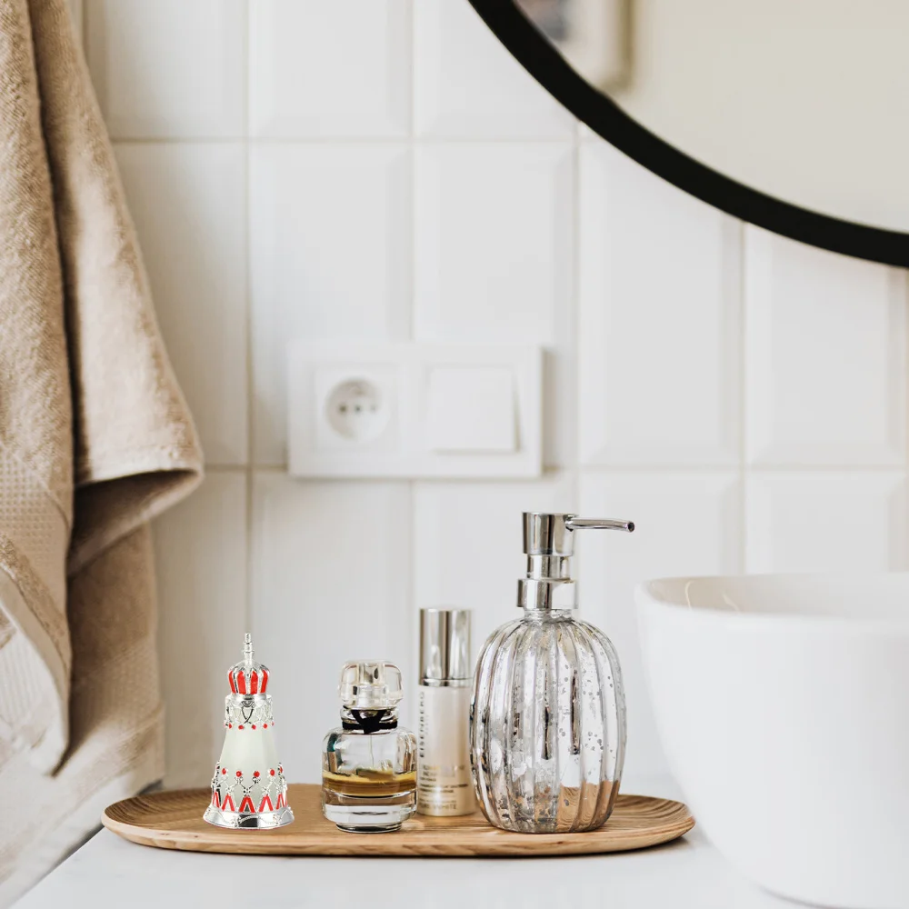 

1pc 30ML Delicate Perfume Bottle Arabian Essential Oil Bottle Glass Bottle