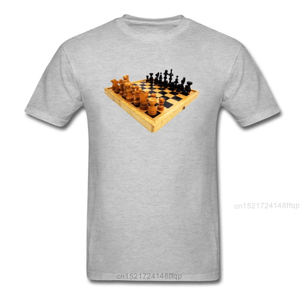 Черная шахматная доска дворецкий печать мужская белая футболка новый дизайн