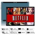 Play StoreNetflix Поддержка 5G Wi-Fi Android 9,0 10 дюймов планшет 4 аппарат не привязан к оператору сотовой связи Телефонный звонок 1920*1200 IPS 8 ядер 2 + 8 Мп двойной Камера Wi-Fi GPS