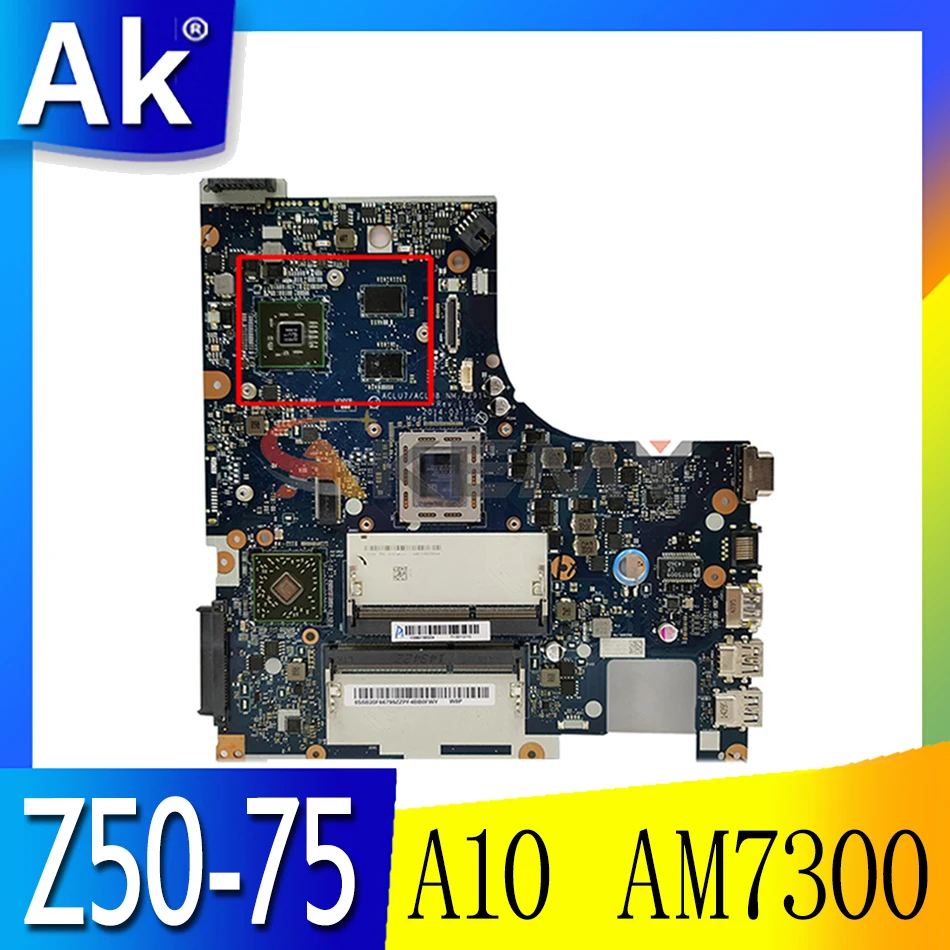 

Материнская плата для ноутбука LENOVO Z50-75 G50-75M G50-75 AMD A10 AM7300 216-0856040 материнская плата 5B20F66782