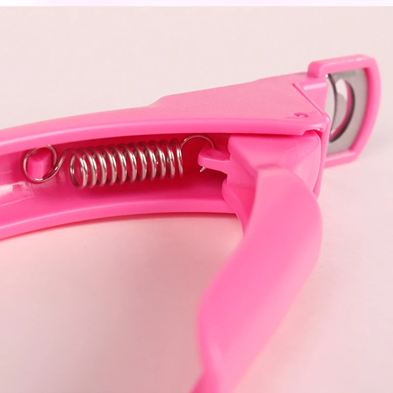 U-shaped False Nail Art Clipper Tips Cutter Stainless Steel Head Plastic Handle Scissors Care Manicure Tool | Красота и здоровье