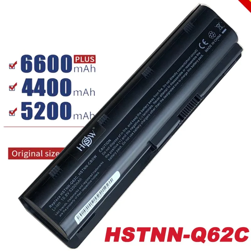 Аккумулятор для ноутбука HP MU06 MU09 запасной 593554 001 593553 CQ42 CQ62 G42 G62 G72 G4|laptop battery hp