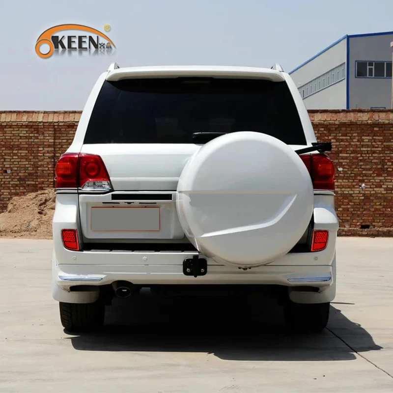 

2pcs For Toyota Land Cruiser 200 LC200 2008 2009 2010 - 2015 LED Rear Bumper Reflector Tail Rear Fog Lamp Brake Warning Light