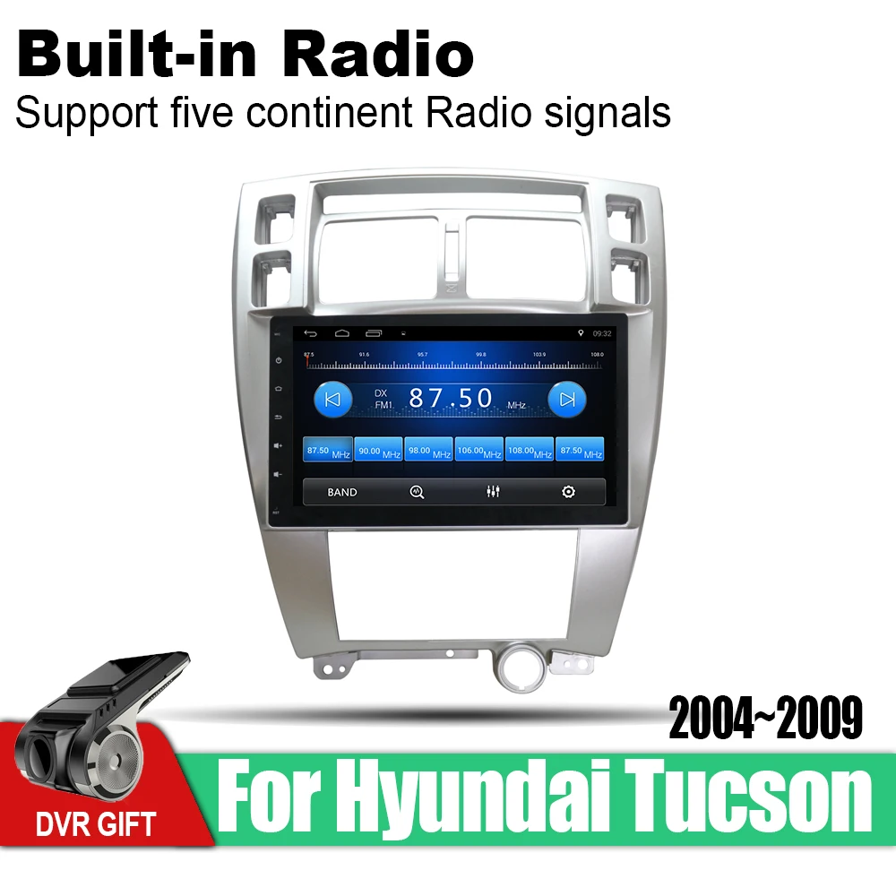 Автомобильный мультимедийный плеер ZaiXi gps для Hyundai Tucson 2004 ~ 2009 автомобильный raido с