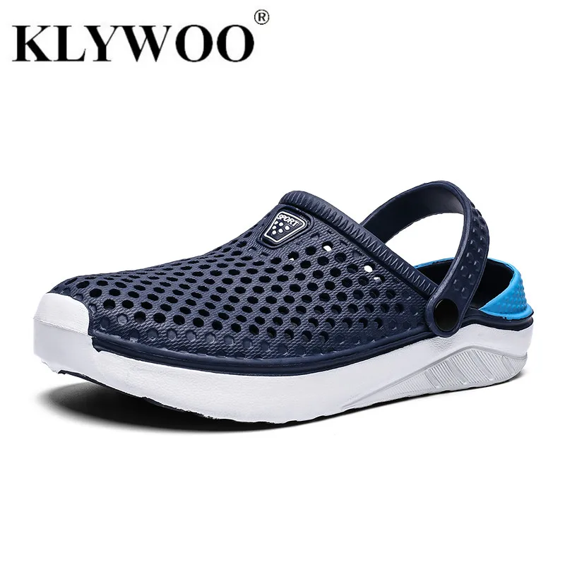 Мужские модные сандалии тапочки Повседневные Дышащие унисекс удобные