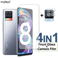 For Realme 8 Glass Realme 8 Pro Screen Protector Tempered Glass Protective Phone Camera Lens Film For Realme 8 5G Glass