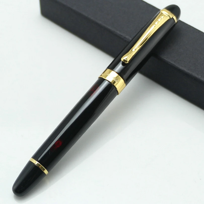Ручка перьевая JINHAO X Iraurita полностью Металлическая Золотая Роскошная карандаш с