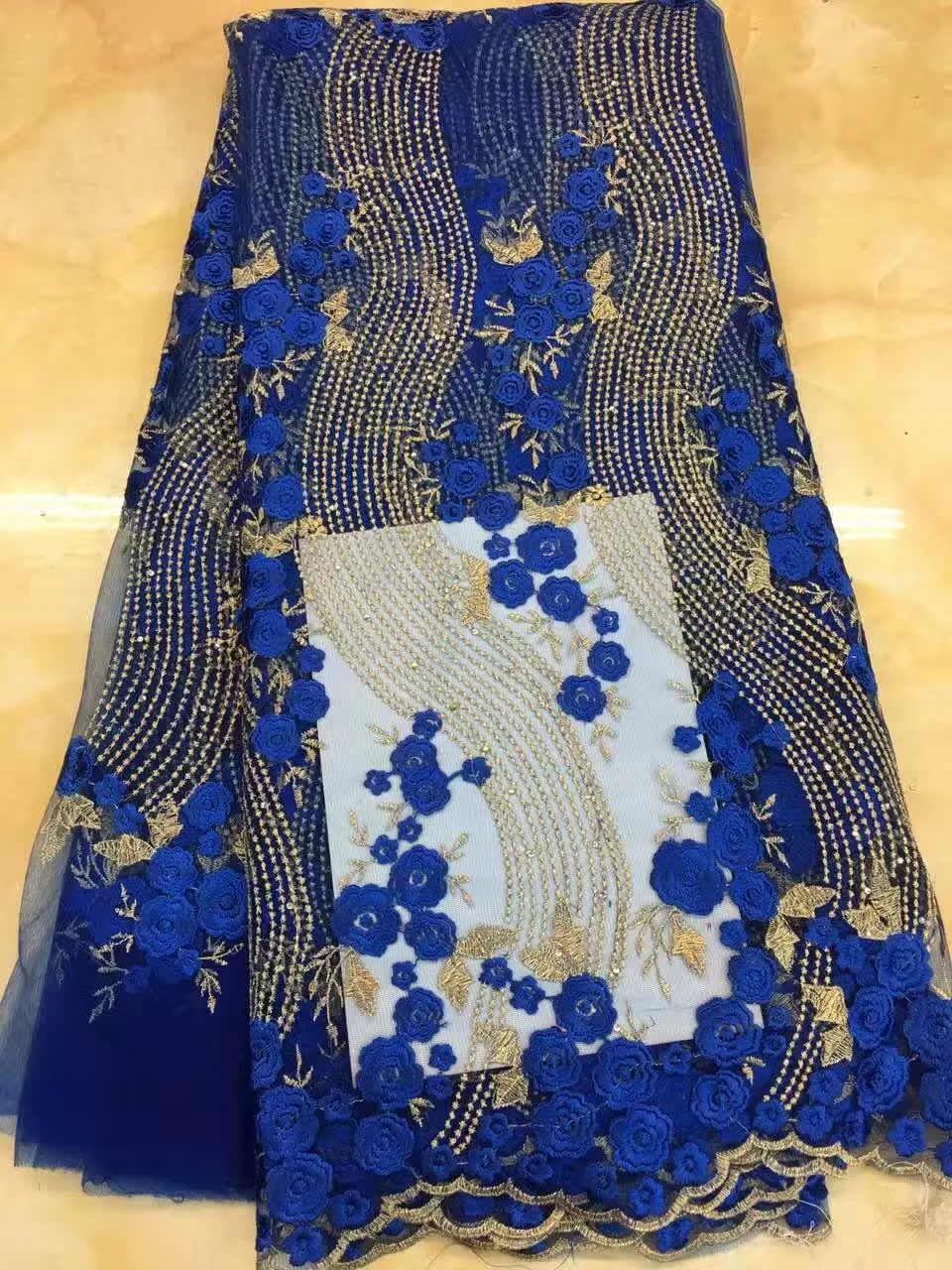 

Оранжевое Африканское кружево, Лидер продаж 2016, Новое поступление, Свадебное кружево, африканская кружевная ткань для больших случаев D9763