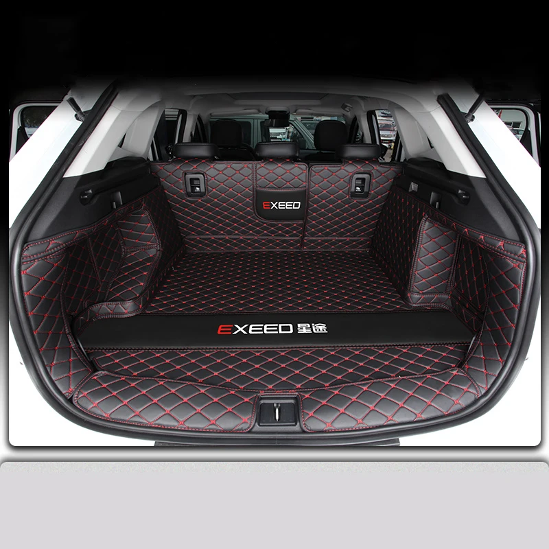 

Для Chery EXEED TXL 2021 2020 2022 2023 автомобильные аксессуары для багажника защитный из искусственной кожи коврик Catpet Внутренняя крышка деталь автостайлинг