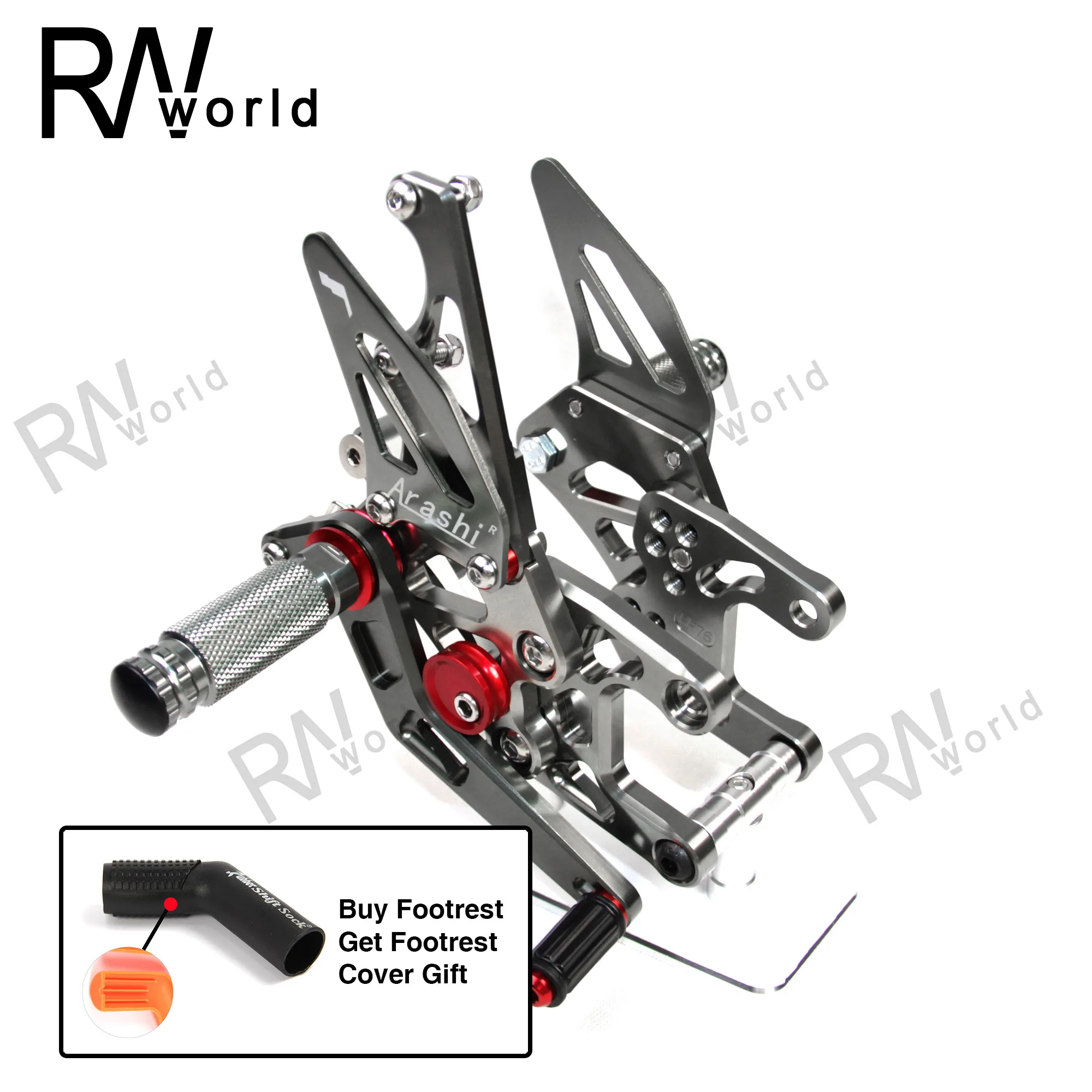 

CNC-Machined Rider регулируемая подножка для ног Rearset для HONDA CBR1000RR 2008 - 2011 CBR1000 CBR 1000 RR 2010 детали для гоночных машин